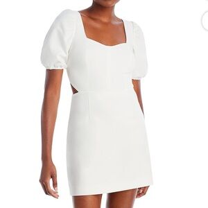 French Connection Cut-Out Short Fit & Flare Dress